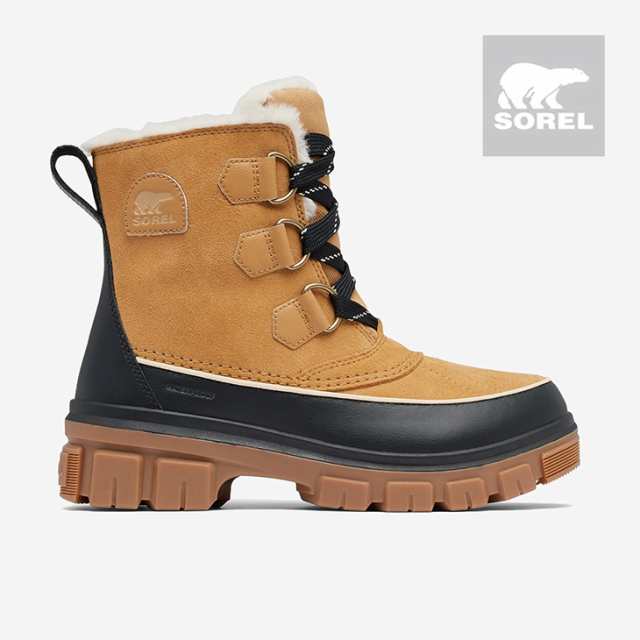 ・SOREL｜W Tivoli 5 Waterproof Boot/ ソレル/ティボリ ウォータープルーフ ウインターブーツ/カリーｘブラック #