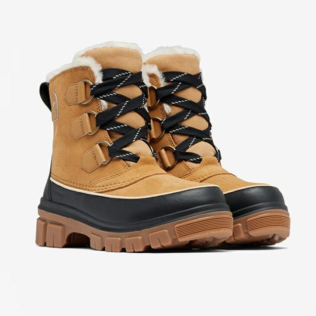 ：SOREL｜W Tivoli 5 Waterproof Boot/ ソレル/ティボリ ウォータープルーフ ウインターブーツ/カリーｘブラック #_5