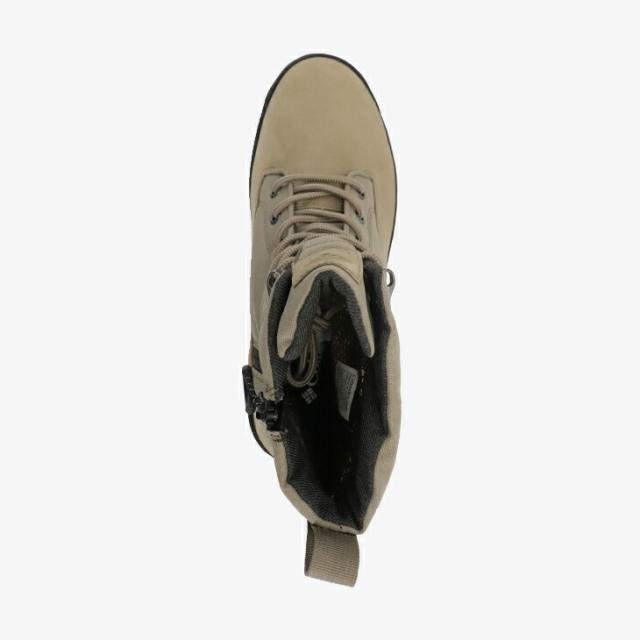 ：COLUMBIA｜Sapland 3 Lux WP OH Arctic Grip Vibram/ コロンビア/サップランド ラックス ウォータープルーフ オムニヒート ヌバック アークティックグリップ オルテ ビブラム/キャンバス タン #_3