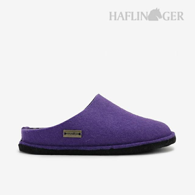 ・HAFLINGER｜Soft Boiled Wool Double-Felt Slipper/ ハフリンガー/ソフト ボイルド ウール ダブルフェルト スリッパ/ライラックｘカナリア グリーン #