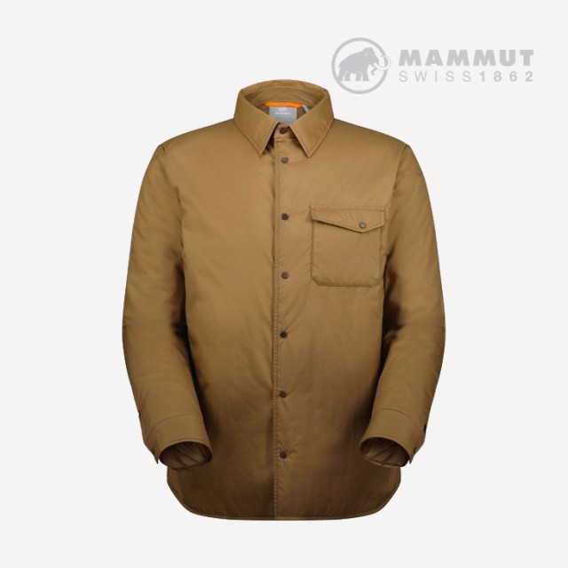 ・MAMMUT｜Seon Insulation Shirt AF/ マムート/セオン インサレーション シャツ アジアンフィット/ダークサンド #