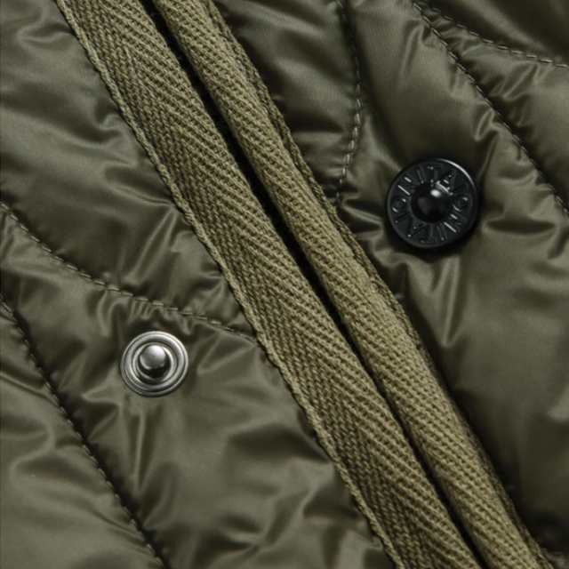 ・TAION｜W Military M65 Liner W Zip Down Jaket Soft Shell/ タイオン/ミリタリー フィールドジャケットライナー ダブル ジップ ダウン ジャケット ソフト シェル/ダーク オリーブ #