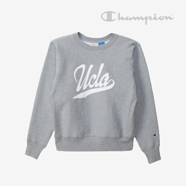 ・CHAMPION｜USA Made Reverse Weave Crew Neck Sweat Shirt UCLA/ チャンピオン/アメリカ メイド リバース ウィーブ クルー ネック スウェット シャツ カリフォルニア/オックスフォード グレー #