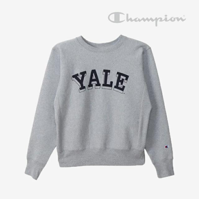 CHAMPION｜USA Made Reverse Weave Crew Neck Sweat Shirt Yale