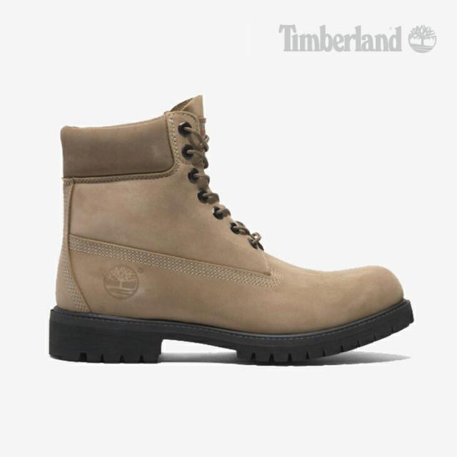 ・TIMBERLAND｜6-Inch Premium Lace Up Waterproof Boots Nubuck/ ティンバーランド/6インチ プレミアム レース アップ ウォータープルーフ ブ—ツ ヌバック/ミディアム ベージュ #
