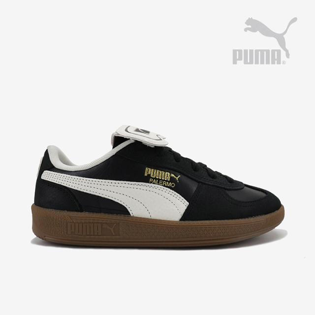 ・PUMA｜Palermo Premium/ プーマ/パレルモ プレミアム ライフスタイル/ブラックｘウォーム ホワイト #