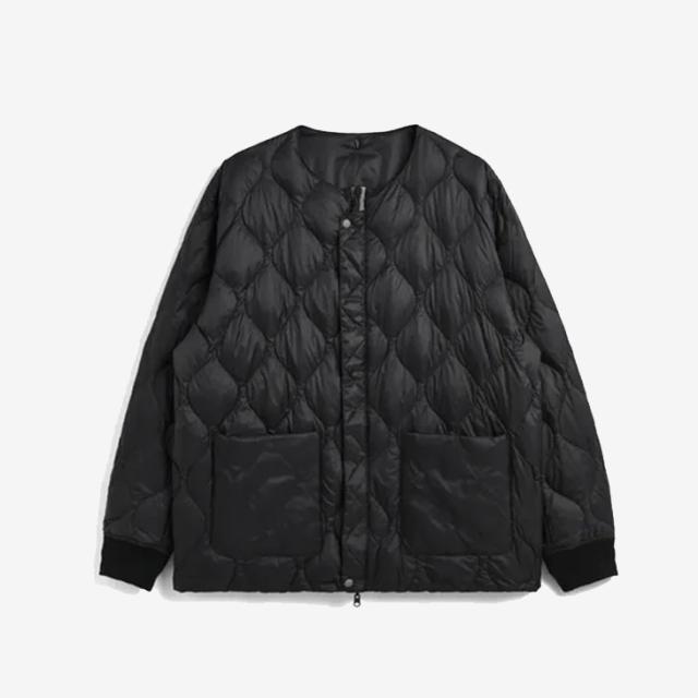 TAION｜Japan Special Reversible MA-1 Down Jacket Collarless