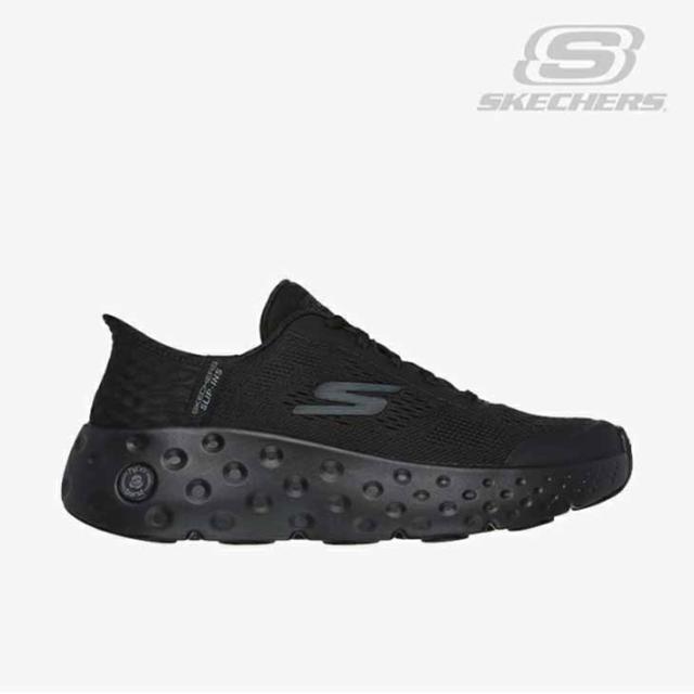 ・SKECHERS｜W Slip-Ins Max Cushioning Hyper Craze/ スケッチャーズ/スリップインズ マックス クッショニング ハイパー クレイズ/ブラックｘブラック #