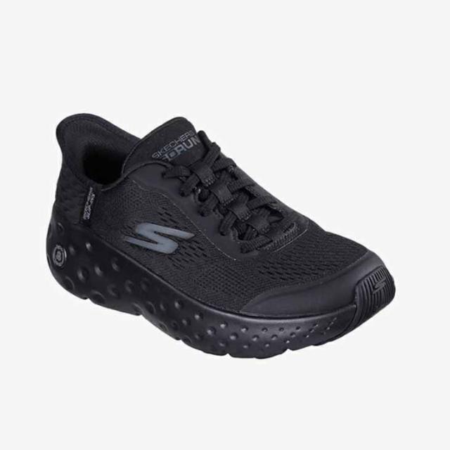 ：SKECHERS｜W Slip-Ins Max Cushioning Hyper Craze/ スケッチャーズ/スリップインズ マックス クッショニング ハイパー クレイズ/ブラックｘブラック #_2
