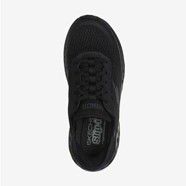 ：SKECHERS｜W Slip-Ins Max Cushioning Hyper Craze/ スケッチャーズ/スリップインズ マックス クッショニング ハイパー クレイズ/ブラックｘブラック #_3
