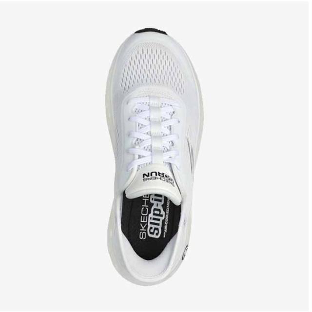 ：SKECHERS｜W Slip-Ins Max Cushioning Hyper Craze/ スケッチャーズ/スリップインズ マックス クッショニング ハイパー クレイズ/ホワイトｘブラック #_3