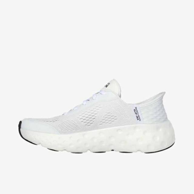 ：SKECHERS｜W Slip-Ins Max Cushioning Hyper Craze/ スケッチャーズ/スリップインズ マックス クッショニング ハイパー クレイズ/ホワイトｘブラック #_5