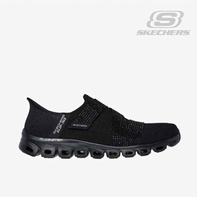 ・SKECHERS｜W Slip-Ins Glide-Step High Shine/ スケッチャーズ/スリップインズ グライドステップ ハイ シャイン/ブラック #