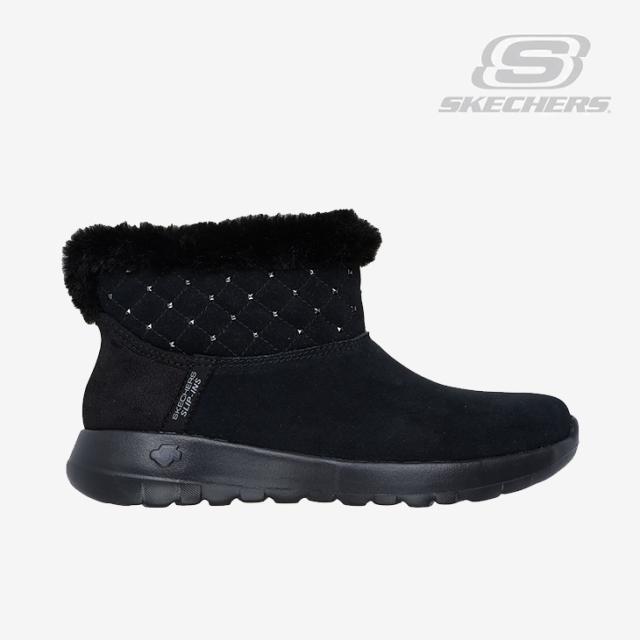 ・SKECHERS｜W Slip-Ins On-The-Go Joy Cozy Shimmer Boot/ スケッチャーズ/スリップインズ オンザゴー ジョイ コージー シマー/ブラック #