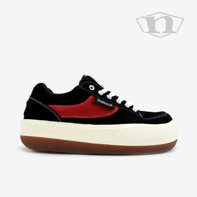 ・NORTH WAVE｜Espresso Suede/ ノース ウェーブ/エスプレッソ スエード/ブラックｘレッド #