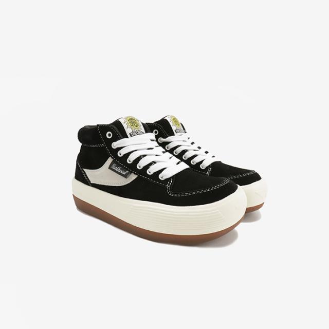 ・NORTH WAVE｜Espresso Chilli Mid Suede/ ノース ウェーブ/エスプレッソ チリ ミッド スエード/ブラックｘホワイト #