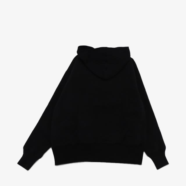 ・A.G.SPALDING&BROS｜Double Face Side-Line Parka Glove Pocket/ スポルディング＆ブロス/ダブル フェイス サイドライン パーカー グローブ ポケット/ブラック #