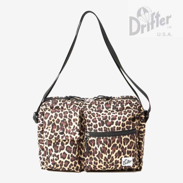 ・DRIFTER USA｜Wayne Shoulder Animal Pattern Nylon Nylon/ ドリフター/ウェイン ショルダー アニマル パターン ナイロン/レオパードｘ #