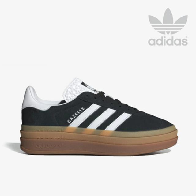 ・ADIDAS Originals｜W Gazelle Bold Suede/ アディダス/ガゼル ボールド スエード プラットフォーム/コアブラックｘフットウェアホワイト #