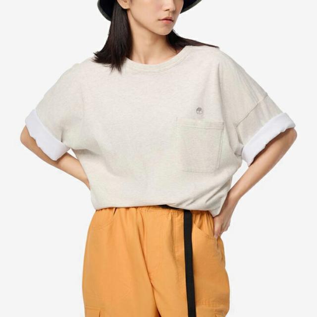 ：TIMBERLAND｜Tokyo Design Collective Short Sleeve Reversible T-Shirt/ ティンバーランド/トウキョウ デザイン ショート スリーブ リバーシブル Tシャツ/ミディアムグレーヘザーｘ #_2