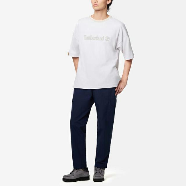 ：TIMBERLAND｜Tokyo Design Collective Short Sleeve Reversible T-Shirt/ ティンバーランド/トウキョウ デザイン ショート スリーブ リバーシブル Tシャツ/ミディアムグレーヘザーｘ #_5