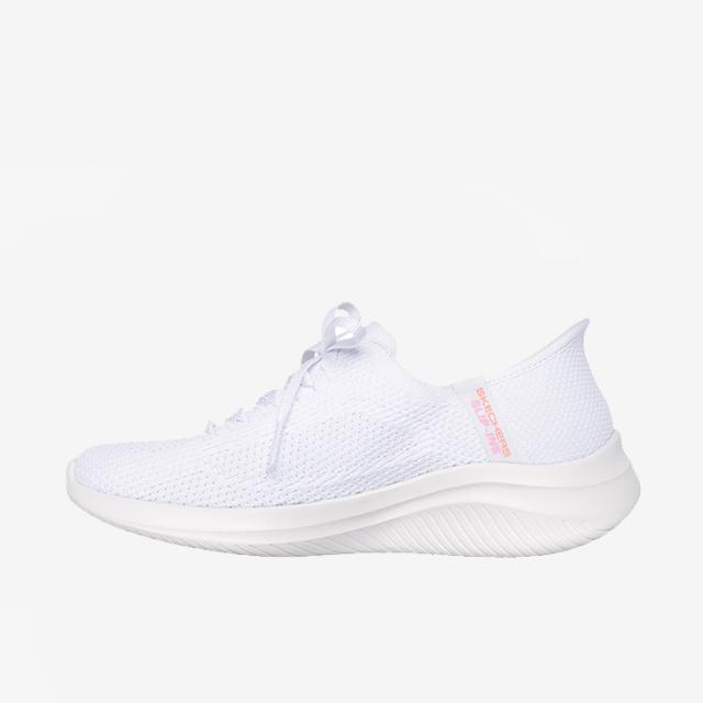 ・SKECHERS｜W Slip-Ins Ultra Flex 3.0 Morning Blossom/ スケッチャーズ/スリップインズ ウルトラ フレックス モーニング ブロッサム/ホワイト #