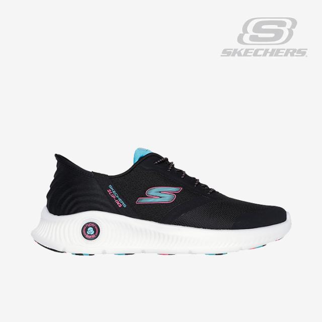 ・SKECHERS｜W Slip-Ins Go Walk Anywhere Vivi/ スケッチャーズ/スリップインズ ゴーウォーク エニウェア ヴィヴィ/ブラックｘマルチ #