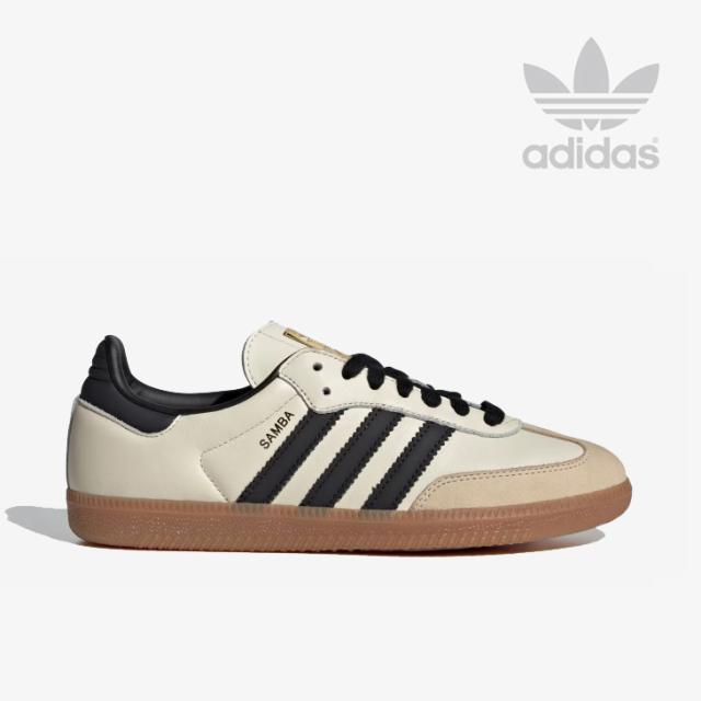 ｀ADIDAS Originals｜W Samba OG Leather/ アディダス/サンバ レザー/クリームホワイトｘコアブラック #