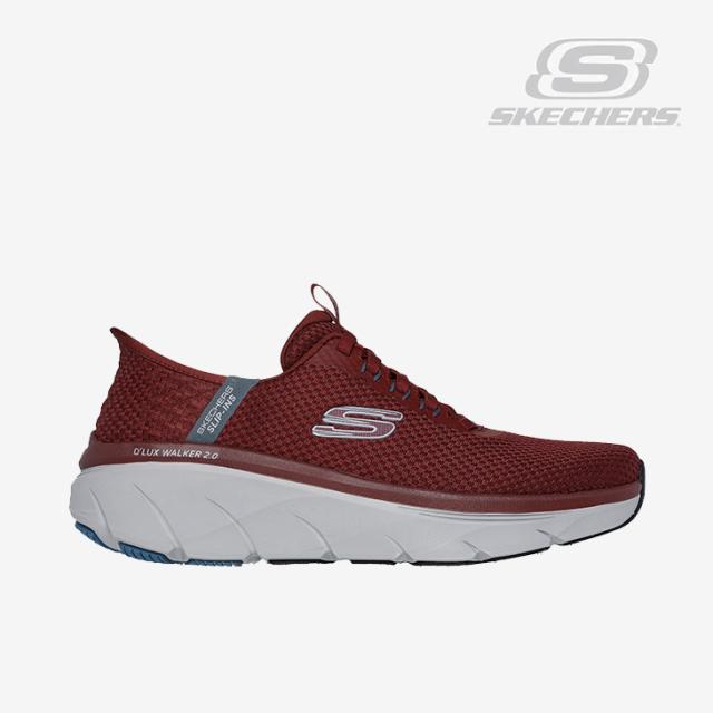 ・SKECHERS｜Slip-Ins D Lux Walker 2.0 Taurrel/ スケッチャーズ/スリップインズ デラックス ウォーカー タウレル/バーガンディー #