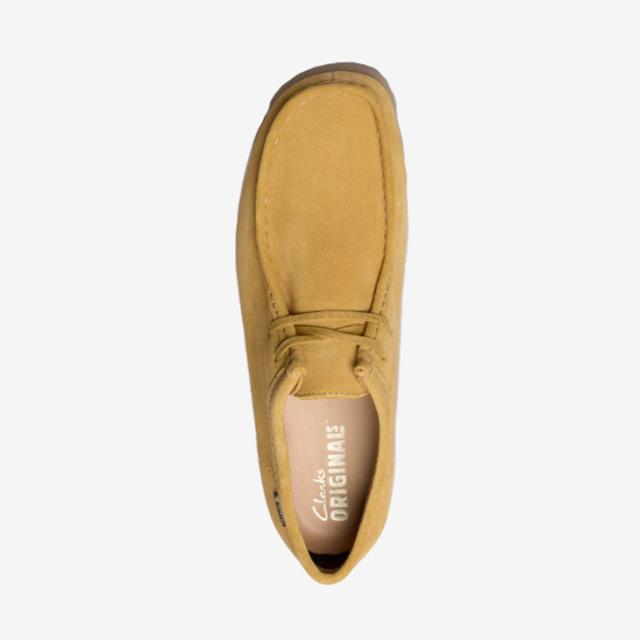 ：CLARKS｜Wallabee GTX Suede Vibram/ クラークス/ワラビー ゴアテックス スエード ビブラム/ゴールデンタン #_1