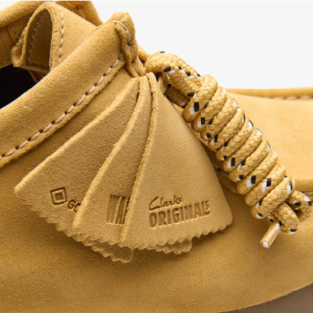 ：CLARKS｜Wallabee GTX Suede Vibram/ クラークス/ワラビー ゴアテックス スエード ビブラム/ゴールデンタン #_5