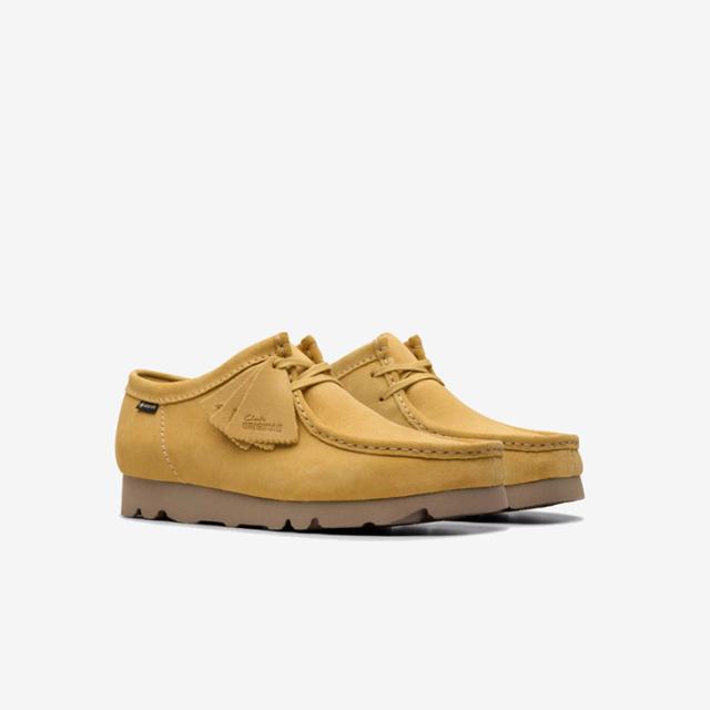 ：CLARKS｜Wallabee GTX Suede Vibram/ クラークス/ワラビー ゴアテックス スエード ビブラム/ゴールデンタン #_6