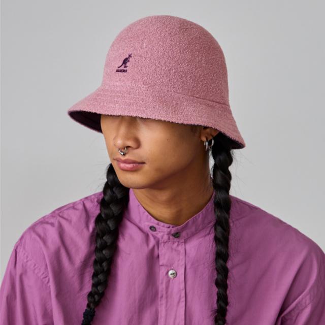 ：KANGOL｜Flip It Reversible Casual Bell Hat/ カンゴール/フリップ イット リバーシブル カジュアル ベル ハット/ピオニーピンクｘディーププラム #_3