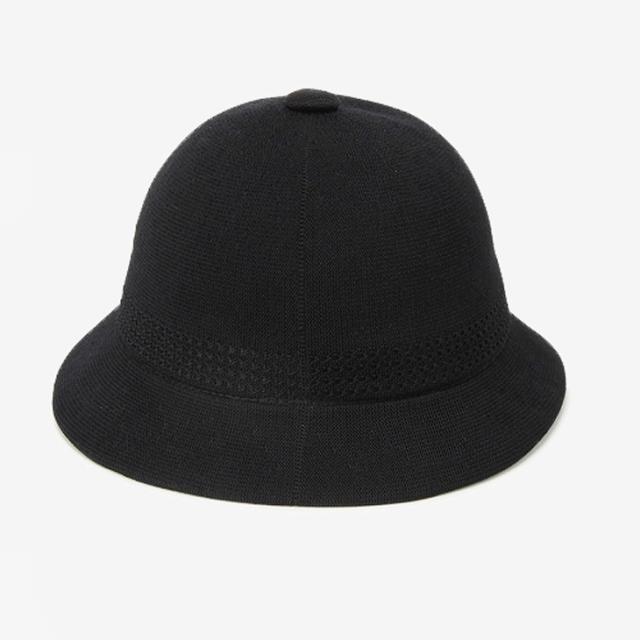 ・KANGOL｜Tropic Ventair Snipe Hat/ カンゴール/トロピック ベントエア スナイプ ハット/ブラック #_2