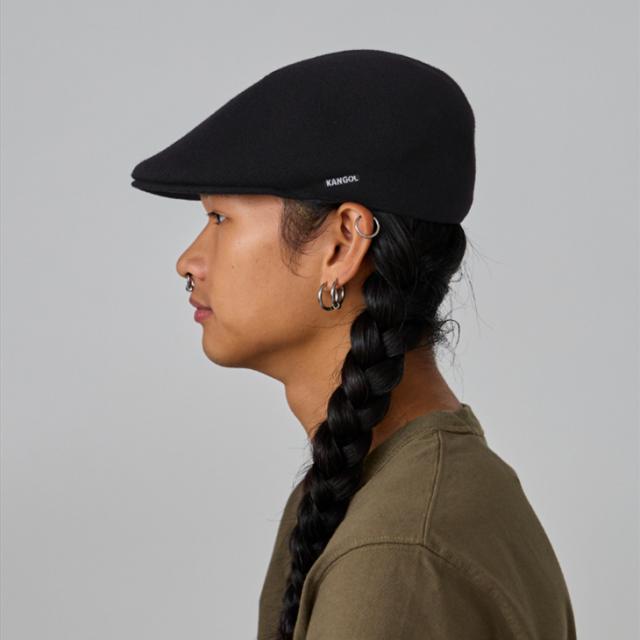 ・KANGOL｜Bamboo 507 Hunting Cool/ カンゴール/バンブー ハンチング クール/ブラック #_6