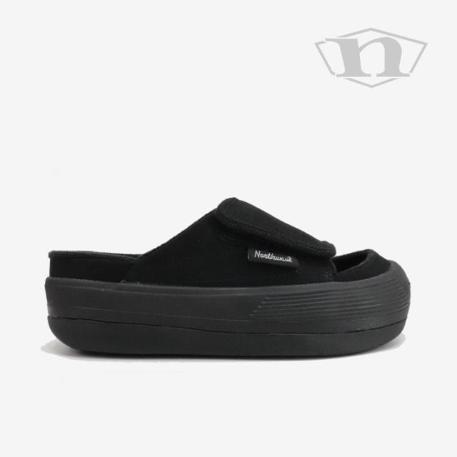 ・NORTH WAVE｜Espresso Slippers Canvas/ ノース ウェーブ/エスプレッソ スリッパ キャンバス/ブラック #