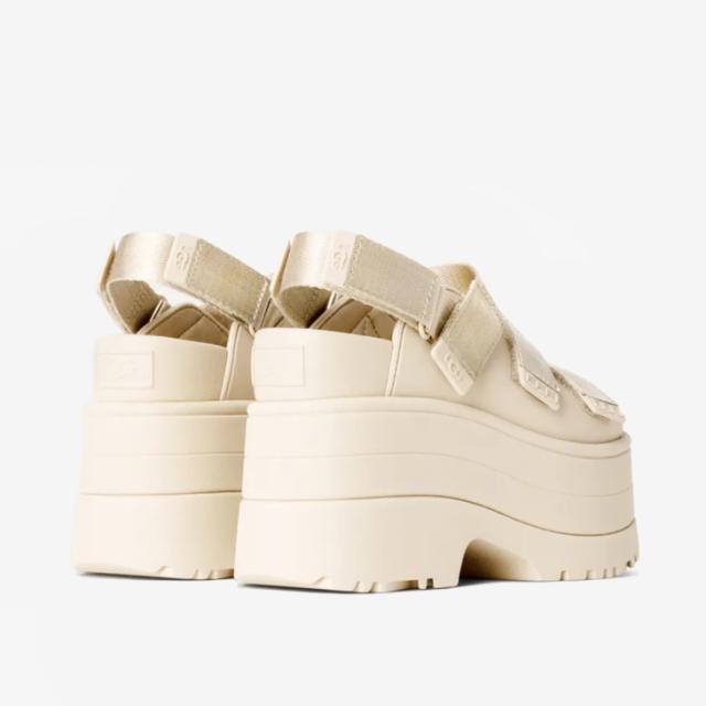 ・UGG｜W Goldenrise Hi Platform Sandal/ アグ/ゴールデンライズ プラットフォーム/ジャスミン # UGG｜W Goldenrise Hi Platform Sandal/ アグ/ゴールデンライズ