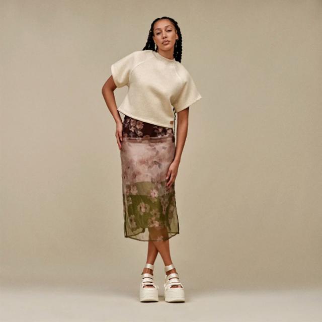 UGG｜W Goldenrise Hi Platform Sandal/ アグ/ゴールデンライズ