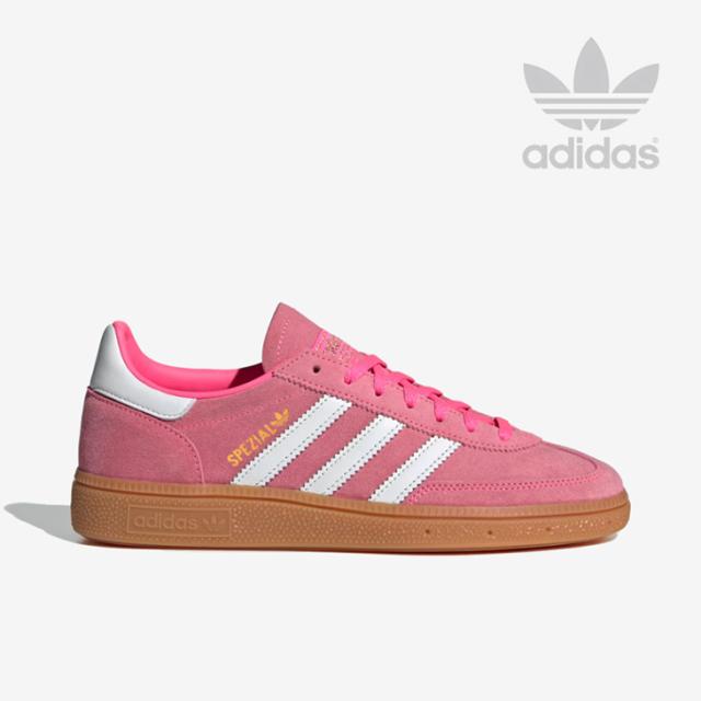 ・ADIDAS Originals｜W Handball Spezial Suede/ アディダス/ハンドボール スペツィアル スエード/ルシッドピンクｘフットウェアホワイト #