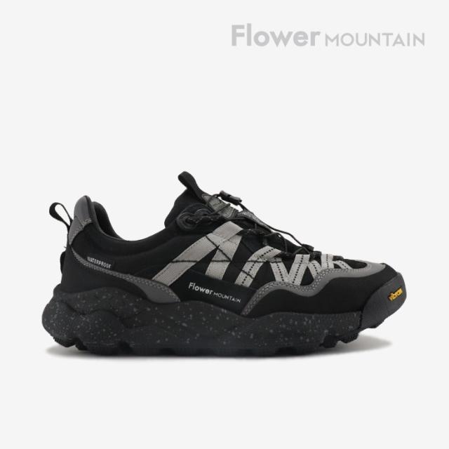 ・FLOWER MOUNTAIN｜Iwano 2 Waterproof Vibram/ フラワー マウンテン/イワノ ウォータープルーフ ビブラム/ブラックｘグレー #