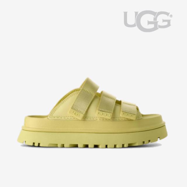 ・UGG｜W Goldenglow Slide Platform/ アグ/ゴールデングロー スライド プラットフォーム/ゴールデンアップル #