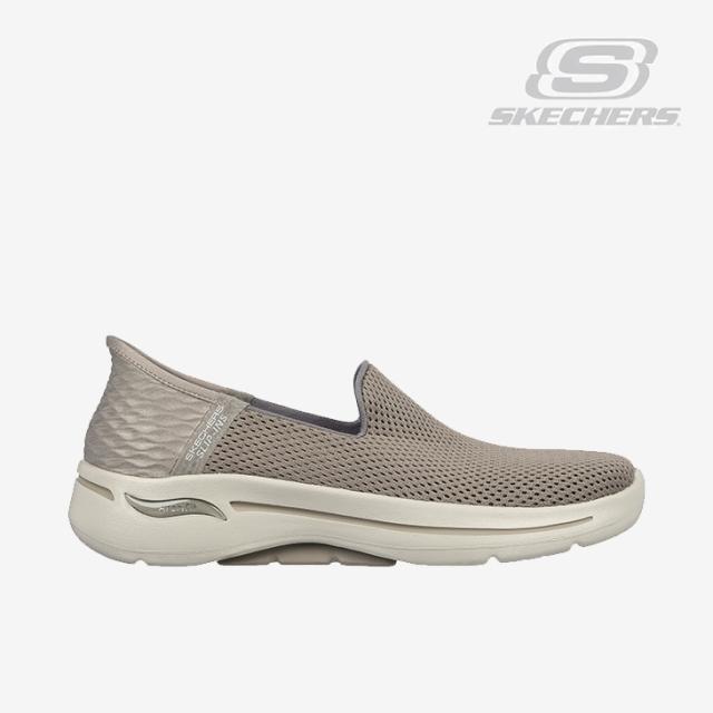 ・SKECHERS｜W Slip-Ins Go Walk Arch Fit Summer Views/ スケッチャーズ/スリッインズ ゴー ウォーク アーチ フィット サマー ビュー/トープ #