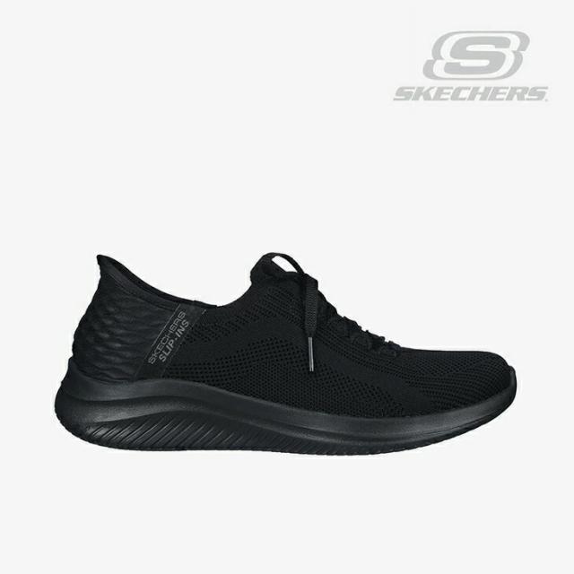 ・SKECHERS｜W Slip-Ins Ultra Flex 3.0-Brilliant Path/ スケッチャーズ/スリップインズ ウルトラ フレックス ブリリアント パス/ブラックｘブラック #