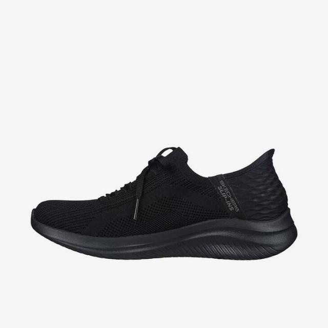 ：SKECHERS｜W Slip-Ins Ultra Flex 3.0-Brilliant Path/ スケッチャーズ/スリップインズ ウルトラ フレックス ブリリアント パス/ブラックｘブラック #_5