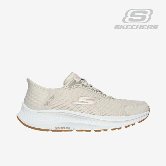 ・SKECHERS｜W Slip-Ins Go Run Consistent 2.0 Endure/ スケッチャーズ/スリップインズ ゴーラン コンシステント エンデュア/ナチュラルｘピンク #