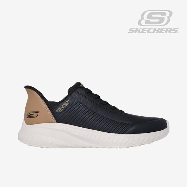 ・SKECHERS｜Slip-Ins Bobs Sport Squad Chaos/ スケッチャーズ/スリップインズ ボブス スポート スクワッド カオス/ブラック #