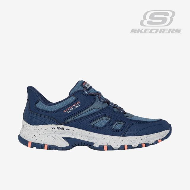 ・SKECHERS｜W Slip-Ins Hillcrest Kamalino/ スケッチャーズ/スリップインズ ヒルクレスト カマリノ/ネイビーｘコーラル #