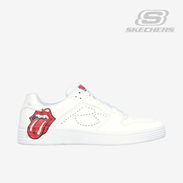 ・SKECHERS｜ｘRolling Stones Palmilla Marquee Trainers/ スケッチャーズ/パルミラ ローリングストーンズ マーキー トレーナー/ホワイト #
