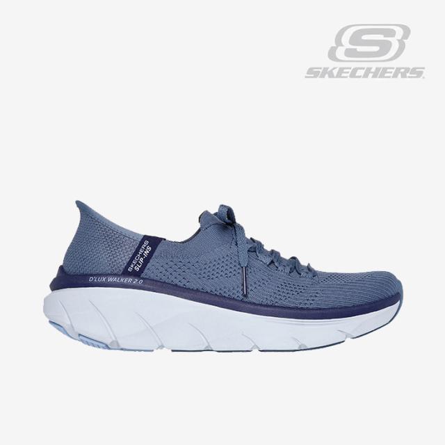 ・SKECHERS｜W Slip-Ins D Lux Walker 2.0 Thrill Movement Relaxed Fit/ スケッチャーズ/スリップインズ デラックス ウォーカー スリル ムーブメント リラックスド フィット/スレート #