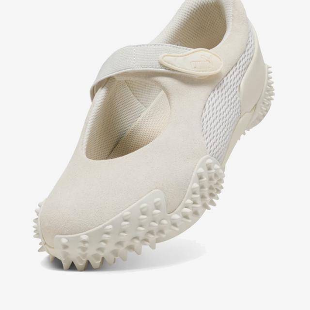 ・PUMA｜W Mostro Fey Premium Suede Mary Jane/ プーマ/モストロ フェイ プレミアム スエード メリー ジェーン/ウォームホワイトｘベイパーグレー # PUMA｜W Mostro Fey Premium Suede Mary Jane/ プーマ/モストロ フェイ